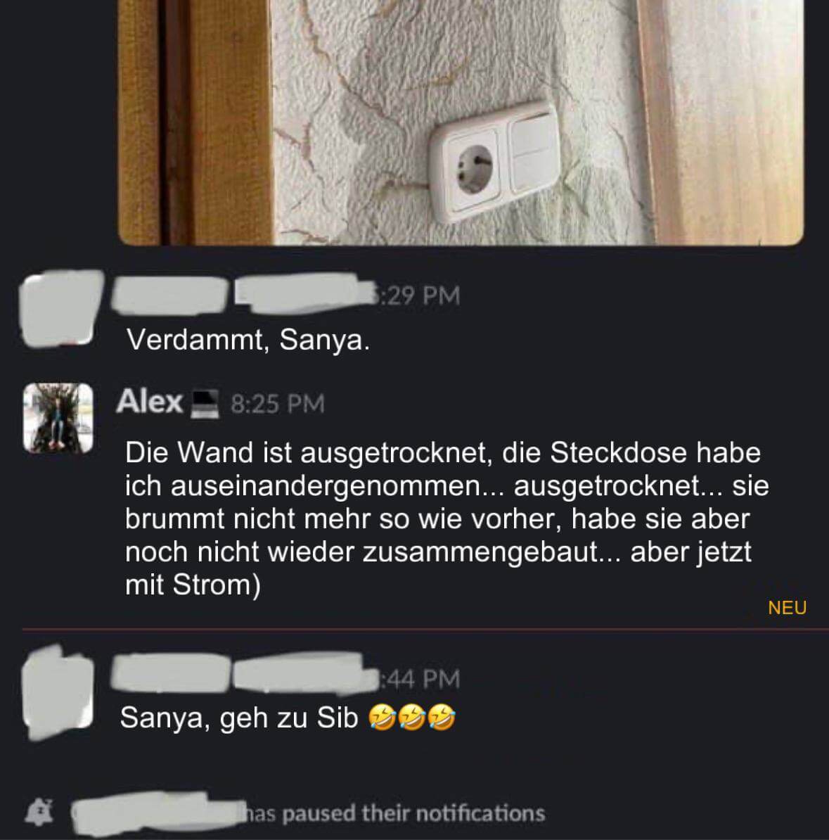 Schwarze Phase