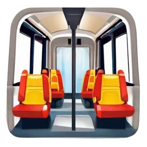 Disabled Seats in the Trolleybus