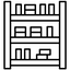 books shelf icon